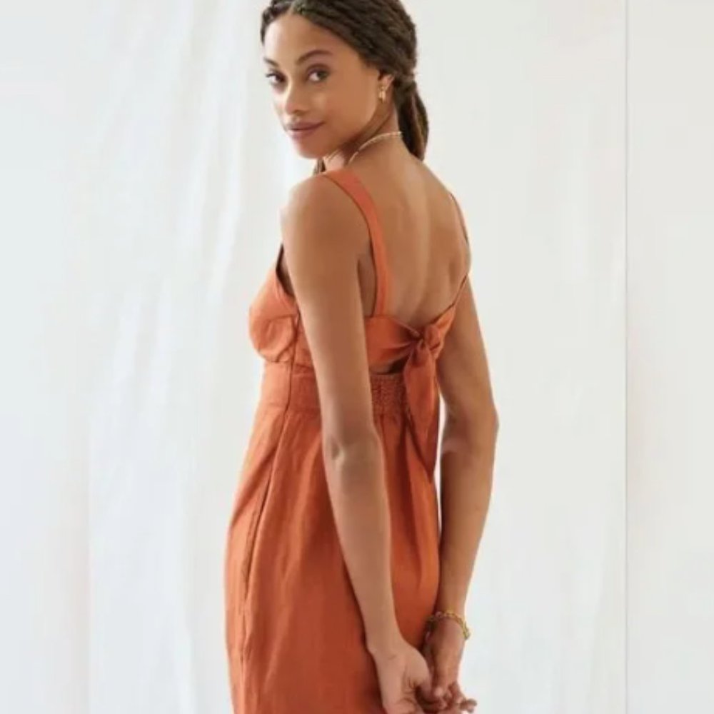 Maeve by Anthropologie Twist-Front Mini Dress Size Small - NWOT
